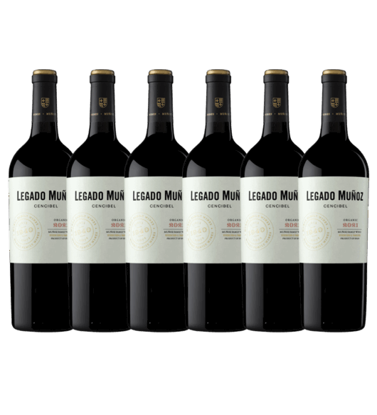 6 botellas Legado Muñoz Cencibel Bodegas Muñoz